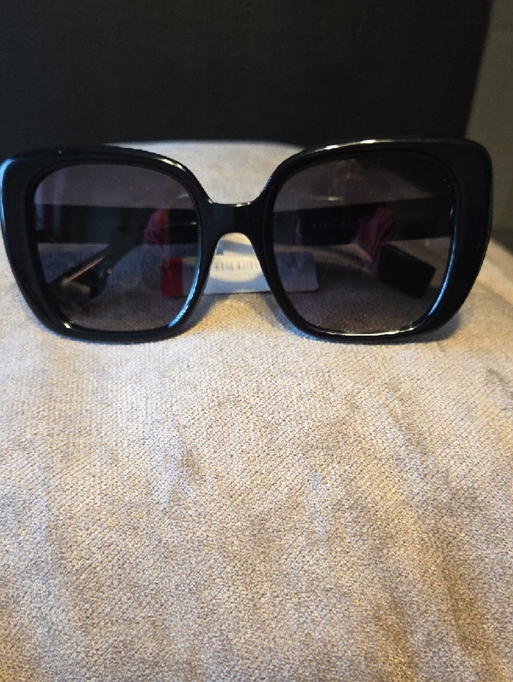 BURBERRY B4371 3001/T3 Helena Quilted Temple Sunglasses